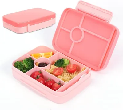 Produktbild von IJIAMY Bento Box Kinder Brotdose mit Fächern Auslaufsicher Lunchbox Snackbox