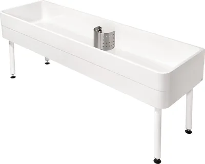 Obrázok produktu pre Pracovný drez KWC AR, SIRIUS, MIRANIT, 2000x800x600 mm, podstavec