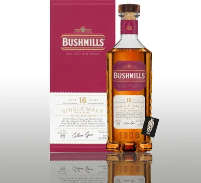 Produktbild von Bushmills 16 Jahre 0,7l (40% vol.) Single Malt Whiskey Rare inkl. Geschenkbox (s.Bild)- [Enthält Sulfite]