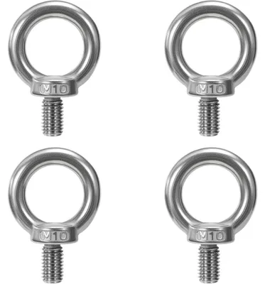 Produktbild von Ringschraube M10 Edelstahl 304 Augenbolzen 4 Stück M10x18