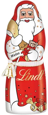 Produktbild von Lindt Weihnachtsmann Weiße Schokolade 125g
