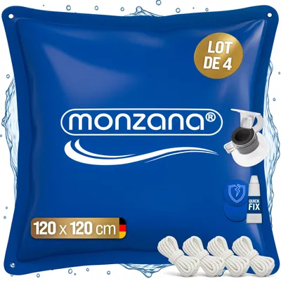 Immagine prodotto di MONZANA 4x Cuscino Gonfiabile 120 cm per Piscina