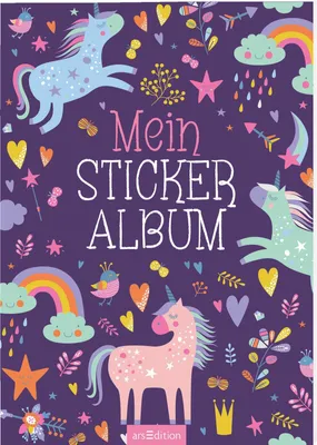 Produktbild von Mein Stickeralbum - Einhörner