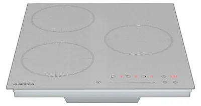 Obrázek produktu pro Indukční varná deska Klarstein Delicatessa – 3zónová vestavná indukční varná deska, 6600 W s boostery, posuvné dotykové ovládání, časovač a dětská pojistka, černá sklokeramika, kompaktní provedení 45 cm