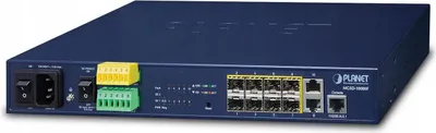 Zdjęcie produktu dla PLANET MGSD-10080F, Zarządzany, L2+, Pełny dupleks, Możliwości montowania w stelażu, 1U