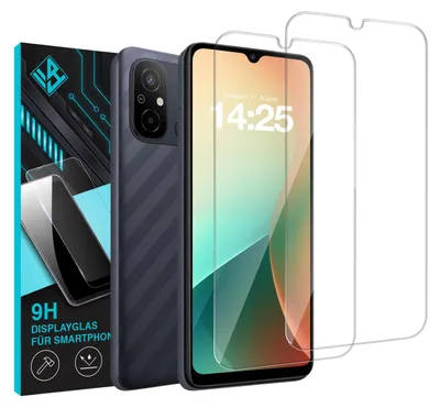 Produktbild von 2x 9H Schutzglas Displayschutzfolie für Xiaomi Redmi 12C Displayglas Displayschutz Glas Panzerfolie Schutzglasfolie