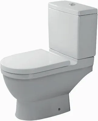 Produktbild von Duravit Stand-WC-Kombination STARCK 3 tief, 360 x 655 mm, Abgang senkrecht Abgang waagerecht weiß