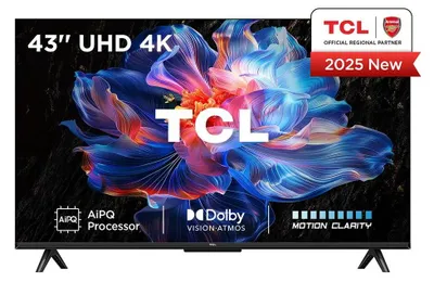 Obrázok produktu pre TCL V6C 43V6C TV 109.2 cm 43 4K Ultra HD Smart Wi-Fi Metallic 260