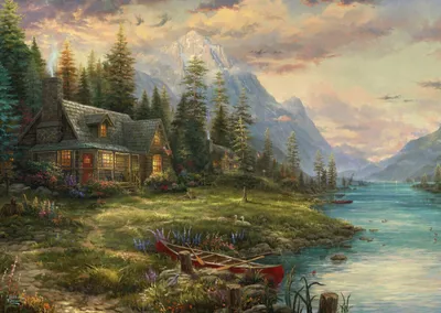 Produktbild von SCHMIDT Puzzle Reise in die Berge 1000 Teile