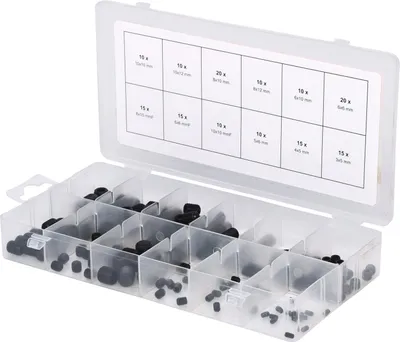 Obrázok produktu pre KS TOOLS Sada metrických skrutiek, 160 ks ( 970.0400 )