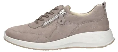 Productafbeelding van Waldläufer Kalea Veterschoenen Laag - Taupe - Maat 42