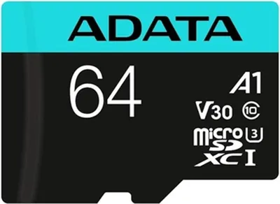Imagen del producto de ADATA microSDXC/SDHC UHS-I U3 64GB c/adapt