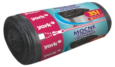 Obrázek produktu pro Vrcholy na odpadky silné 35 l / 15ks