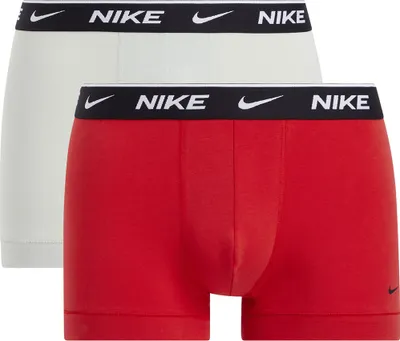 Obrázok produktu pre Boxerky Nike Eday Trunk, 2 ks, červené, biele, veľkosť S, pánske, červené, biele, veľkosť S