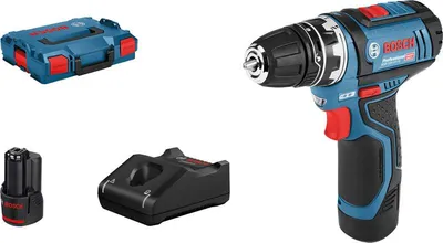 Produktbild von Akku-Bohrschrauber GSR 12V-15 FC, mit 2 x 2.0 Ah Akku, L-BOXX, 1 Aufsatz
