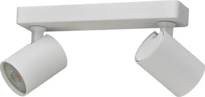 Obrázek produktu pro Oktaplex stropní bodové svítidlo 2 plameny GU10 stropní svítidlo LED bodový paprsek otočné 230V bodové svítidlo bílé barvy