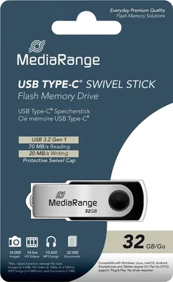 Immagine prodotto di Chiavetta USB MEDIARANGE MR1951 USB 3.2 32GB