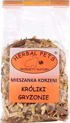 Obrázok produktu pre Zmes koreňov pre králiky a hlodavce - prírodná podpora zdravia a trávenia 75g