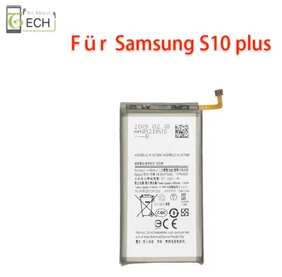 Produktbild von Ersatz Akku für Samsung Galaxy S10 Plus G975F EB-BG975ABU 4100mAh Battery Hoc...