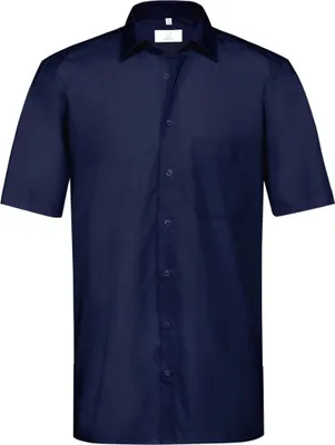 Produktbild von GREIFF Herren Hemd Regular Fit 1/2 Arm 6666-1120-20 Gr. 37/38 marine