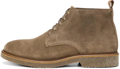 Zdjęcie produktu dla Eleganckie, czarne (ciemnoszare) skórzane buty męskie marki Marc O'Polo, zapinane na sznurówki