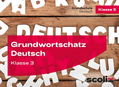 Produktbild von Grundwortschatz Deutsch Klasse 3