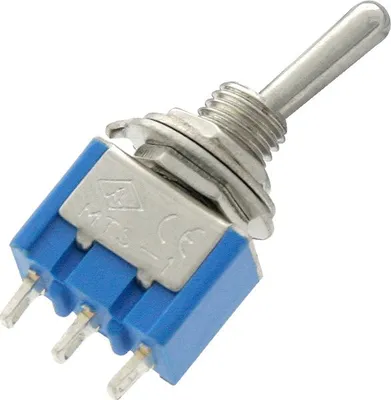 Image de Interrupteur à levier MTS-113 Marche-Arrêt-Marche Impulsion 3A-250V