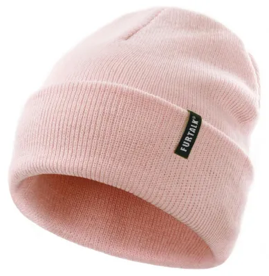 Produktbild von Wintermütze Baby Kleinkind Beanie Strickmütze für Jungen Mädchen Rosa 0-6 Monate