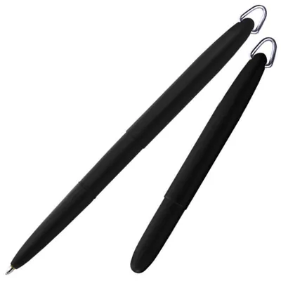 Obrázok produktu pre Fisher Space Pen Bullet Space Pen, matná čierna, krúžok na kľúče