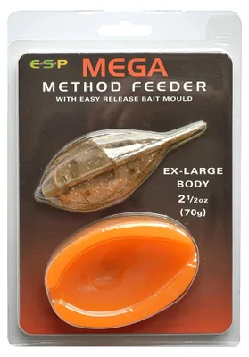 Produktbild von ESP Mega Method Feeder Orange 100g, Futterkorb Angeln