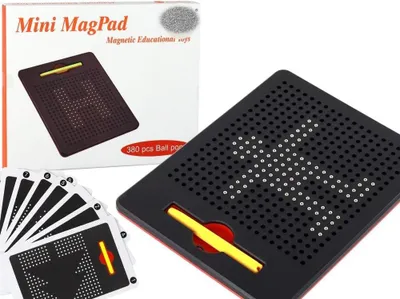 Obrázek produktu pro Magnetická tabule vzdělávací podložka - černá.