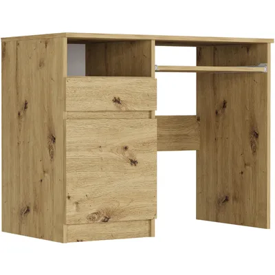 Zdjęcie produktu dla Meble biurko komputerowe, stolik, 96cm, lewe, N-35L ARTISAN