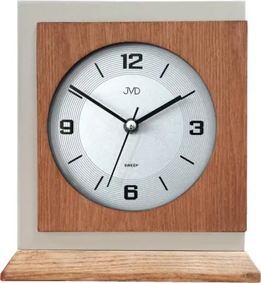Produktbild von Holz-Tischuhr JVD HS24013/78, 21 cm