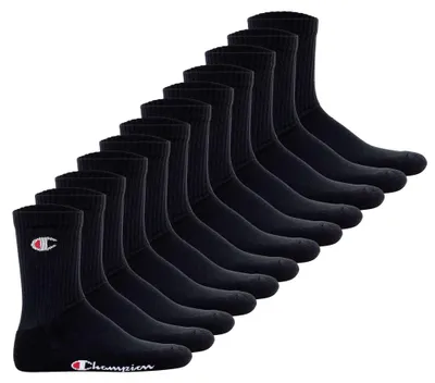 Produktbild von Champion Uni Socken, 12 Paar - Crew Socken Basic Schwarz EU 43-46