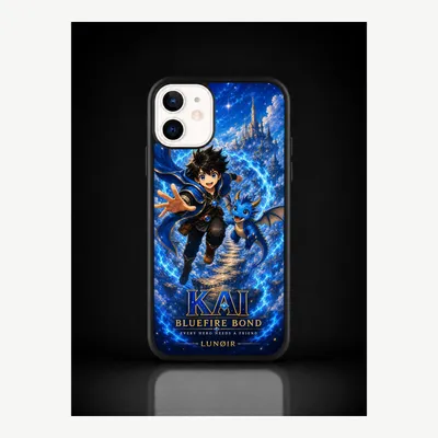Imagen del producto de Funda para iPhone 12 / 12 Pro, carcasa protectora para teléfono móvil con diseño de Kai – LUNØIR ©