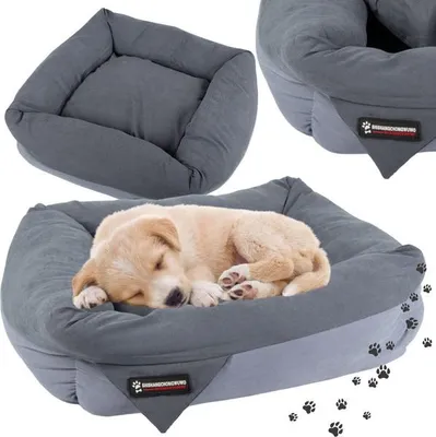 Productafbeelding van Hondenbed, kattenbed, zacht ligbed, bankje, kussen, klein