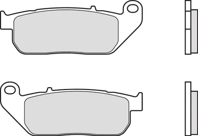 Produktbild von BREMBO Bremsbeläge Satz für HARLEY-DAVIDSON MC SEVENTY TWO 07HD13SA