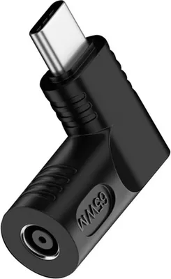 Immagine prodotto di INF Adattatore di alimentazione DC femmina a USB Type-C maschio 65W PD