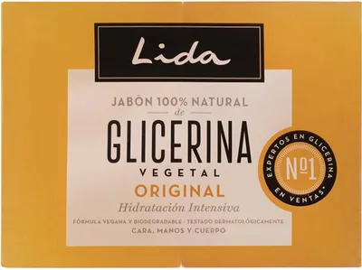 Image de Lida 100% Natural Glycerine Soap 2 x 125g