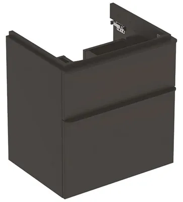 Imagen del producto de Mueble bajo lavabo Geberit Smyle, cuadrado, 58,4 cm, con dos cajones