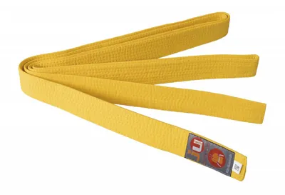 Produktbild von Ju-Sports Budogrtel Gelb Lnge 220cm