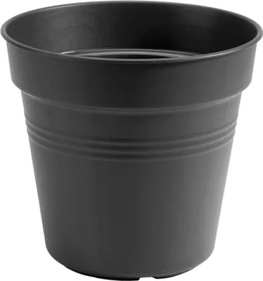 Obrázek produktu pro elho green basics growpot 17cm, Květináč, Volně stojící, Polypropylen (PP), Černá, Kulatý, Vnitřní/venkovní