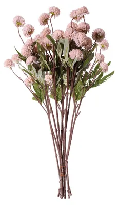 Kunstchrysanthemen, 10 Stück, beige, 50 cm, Kunstseide