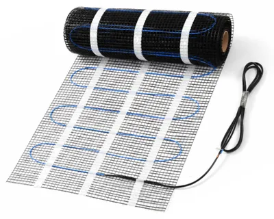 Immagine prodotto di Tappetino riscaldante ergowave 160 W/m² sotto piastrelle, riscaldamento a pavimento, tappetino riscaldante