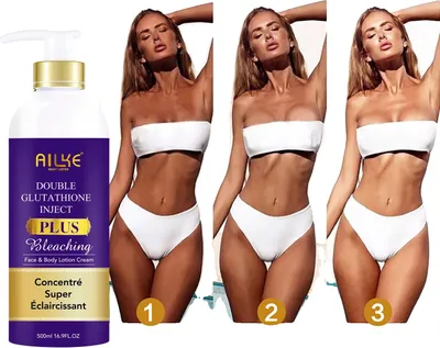 Zdjęcie produktu dla Rozjaśniający balsam do ciała, 500 ml, wzbogacony glutationem, Lotion 500ml