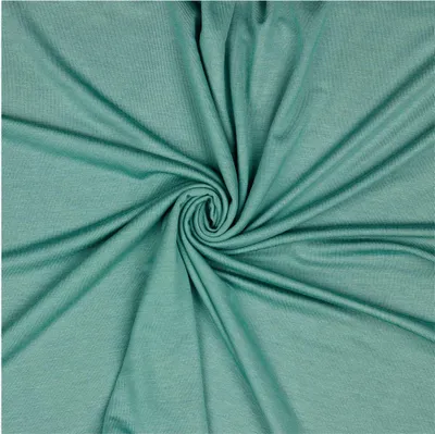 Modal-Jersey Modalstoff 27 Farben 0,5x1,45m Jerseystoff Tencel™ Modal Oeko-Tex zertifiziert hellpetrol
