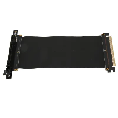Zdjęcie produktu dla Przedłużacz PCIE 3.0 X16 o przepustowości 128 Gbit/s, złącze kątowe i ekranowanie EMI do kart graficznych, takich jak GTX1080, GTX1080Ti i RTX2060