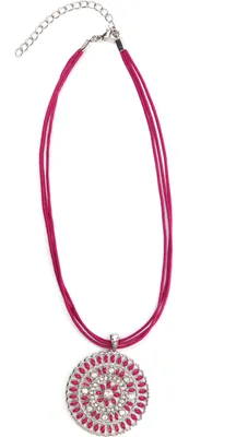 Produktbild von Kurze Kette Marle mit rundem Anhänger von collezione alessandro
