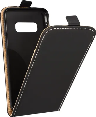 Obrázok produktu pre Vertikálne flipové puzdro pre Samsung Galaxy S10e, kryt s držiakom na karty - čierne