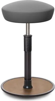 Produktbild von Sitz- Stehhocker Free Tall Hutsitz skai Dynactiv M. 160 Grau schw. /Natur.